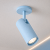 Reflektor sufitowy wpuszczany regulowana tuba niebieski minimalistyczny uniwersalny LINCA 9016 Argon